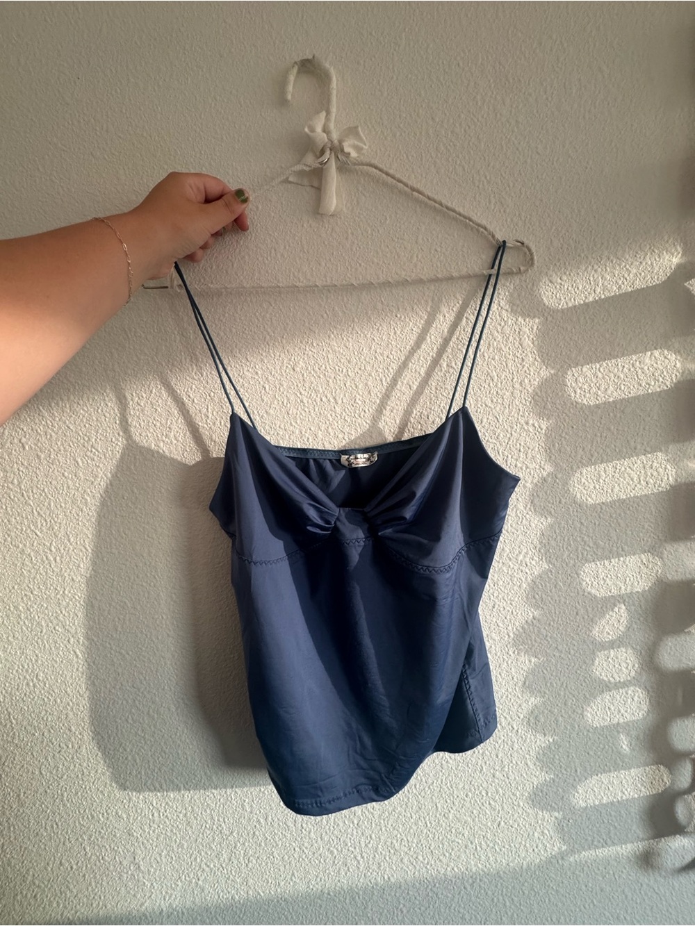 Free People Navy Blue Tank
